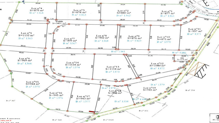 Ma-Cabane - Vente Terrain Saint-Bonnet-l\'Enfantier, 1152 m²